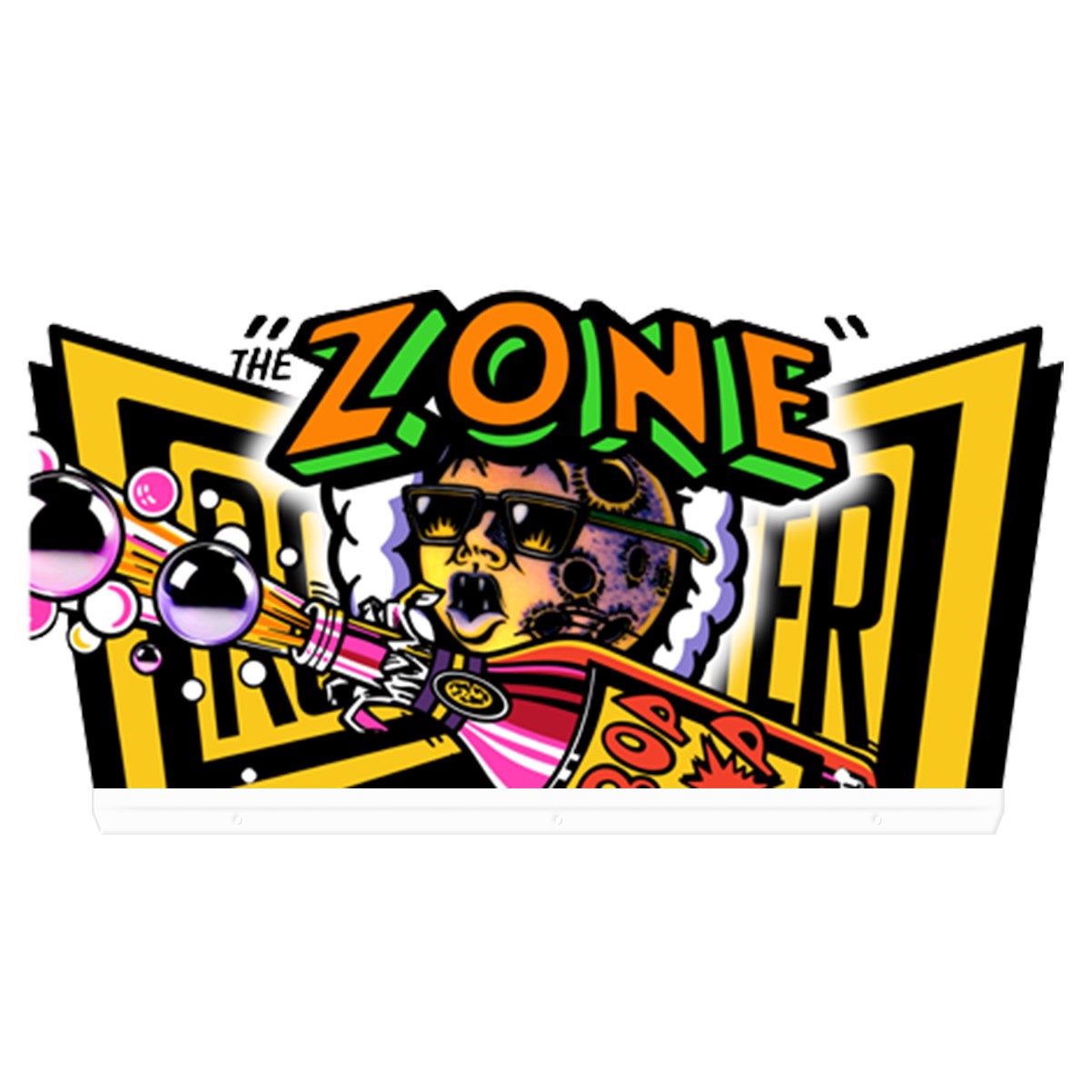 Party Zone Pinball  Topper  Acrylic LED RGB Topper for Pinball Machine--