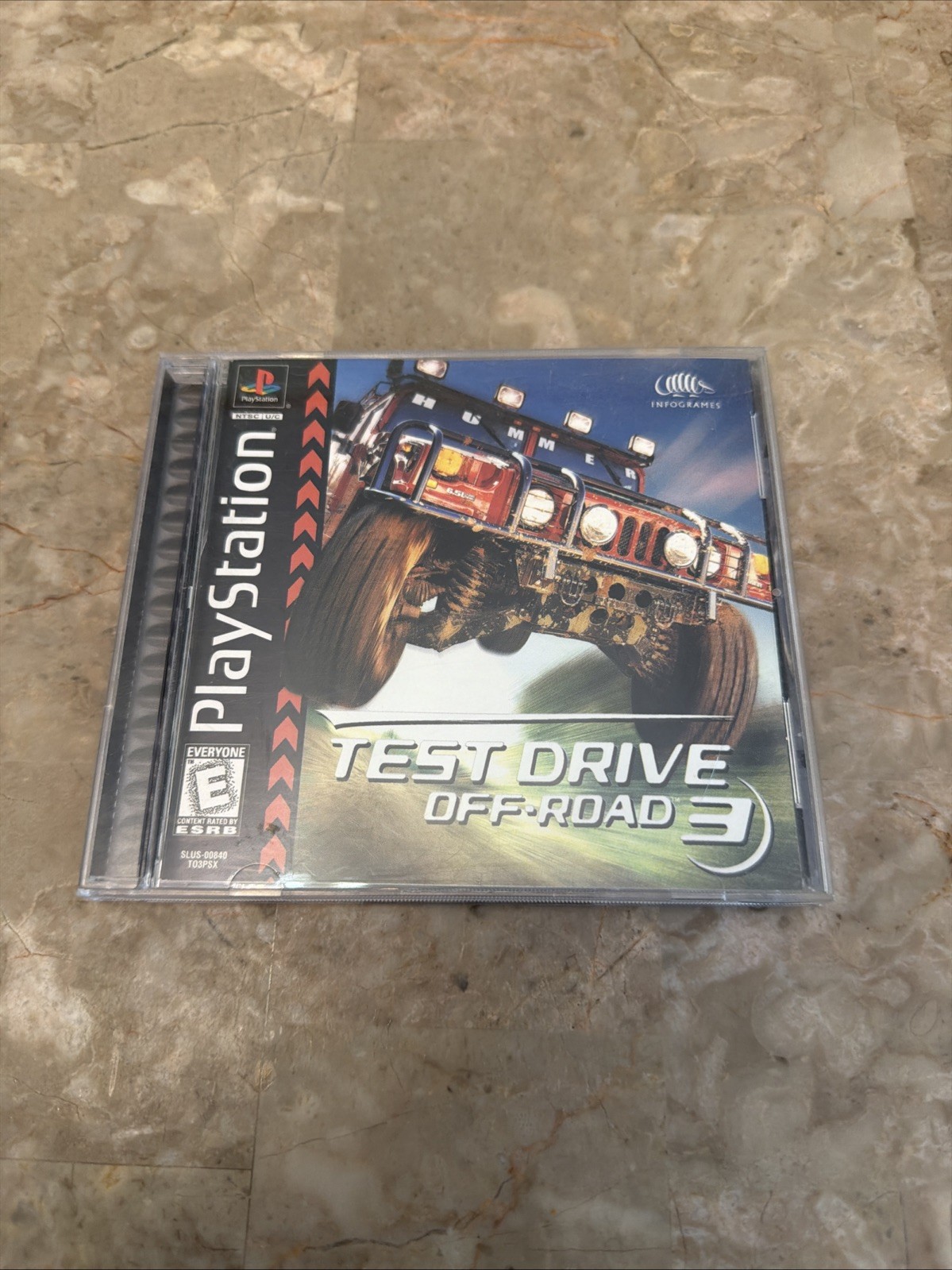Test Drive Off-Road 3 (Sony PlayStation 1) PS1 Complete with Registration Card