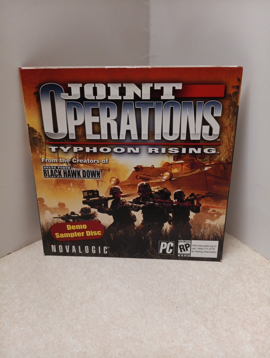 Joint Operations Typhoon Rising Demo Disc PC DVD Rom Software Brand New Sealed