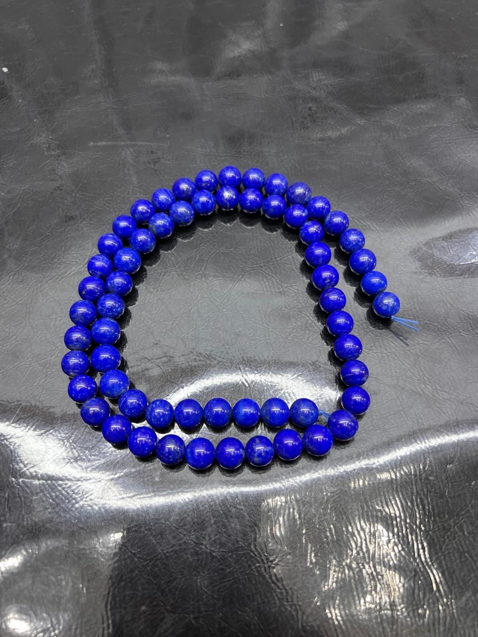 Top Quality High Grade Lapis Lazuli Necklace Royal Blue 10mm Genuine Lapis AAA