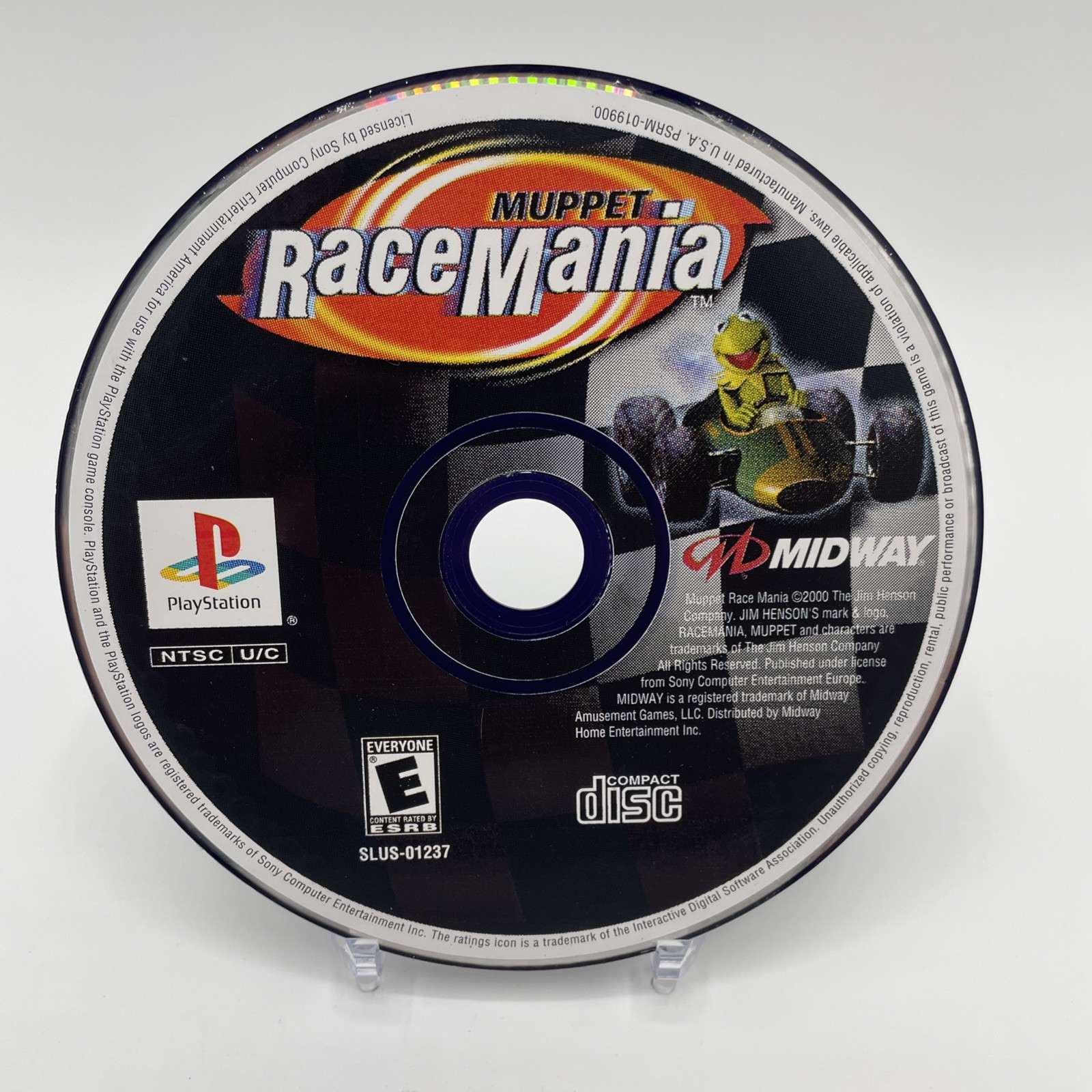 Muppet RaceMania PS1 PlayStation 1 Disc Only
