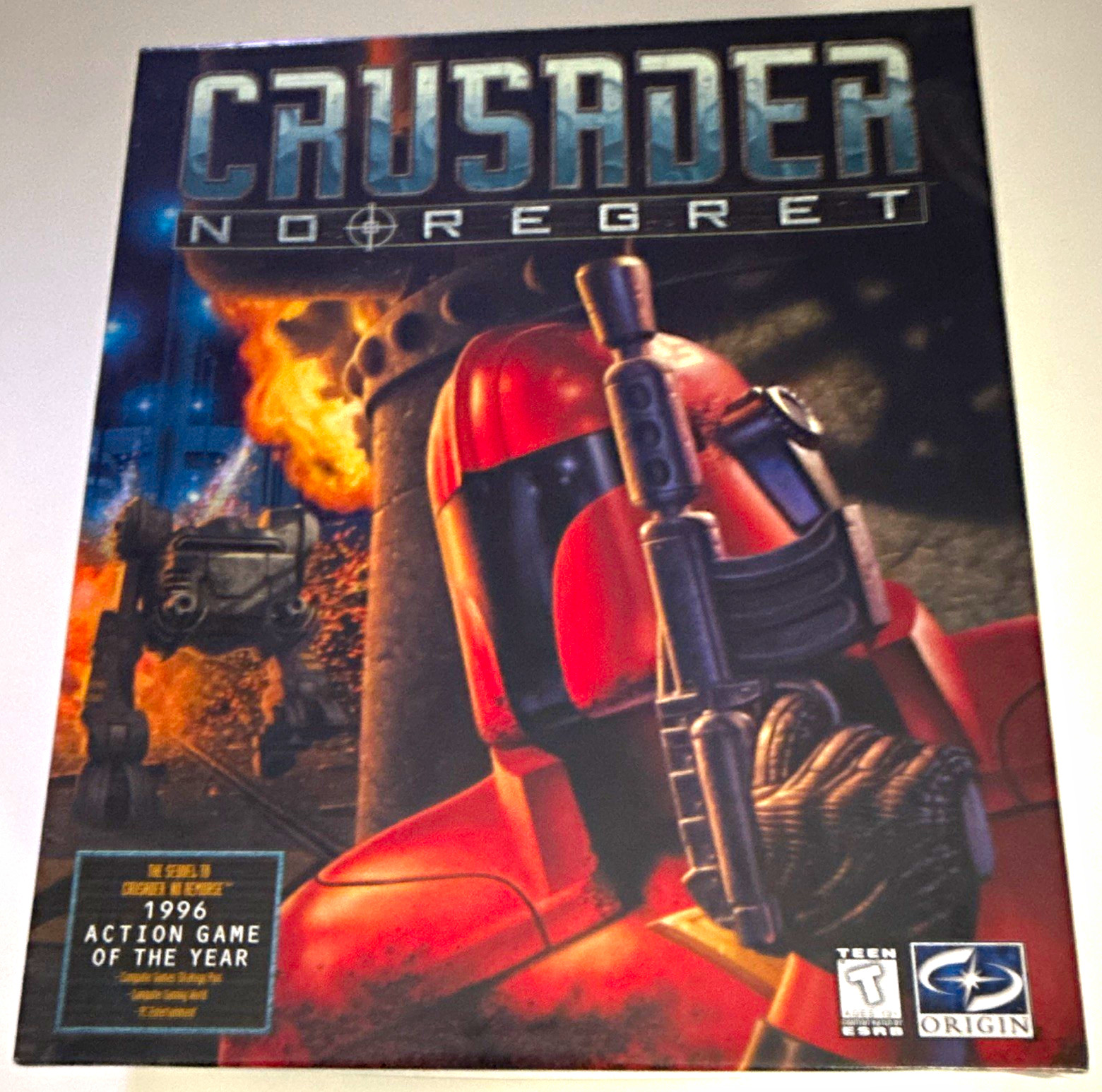 Origin Crusader: No Regret MS-DOS Big Box PC CD-ROM Shooter T