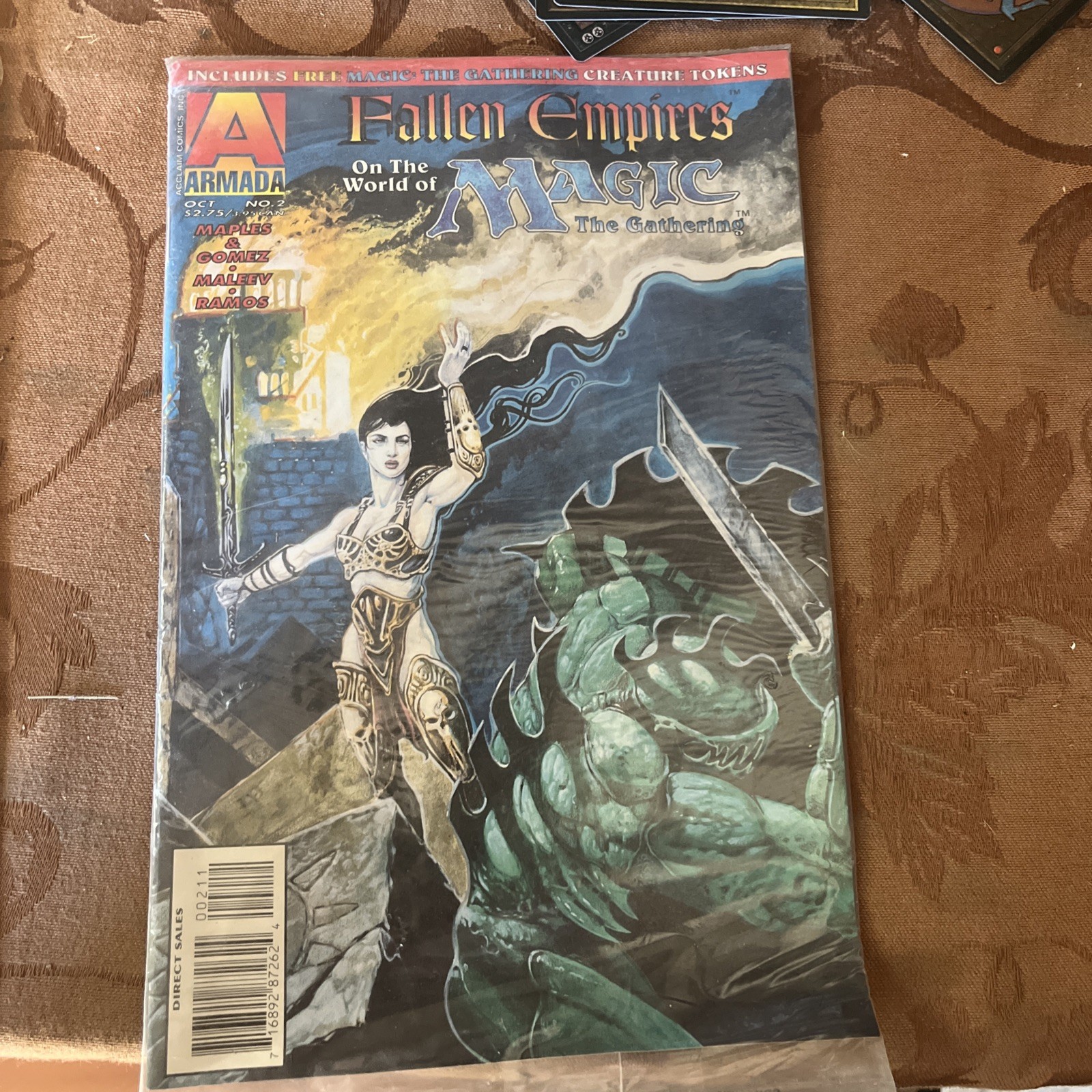 Magic The Gathering Fallen Empires #2 Oct   UNOPENED   Still factory sealed
