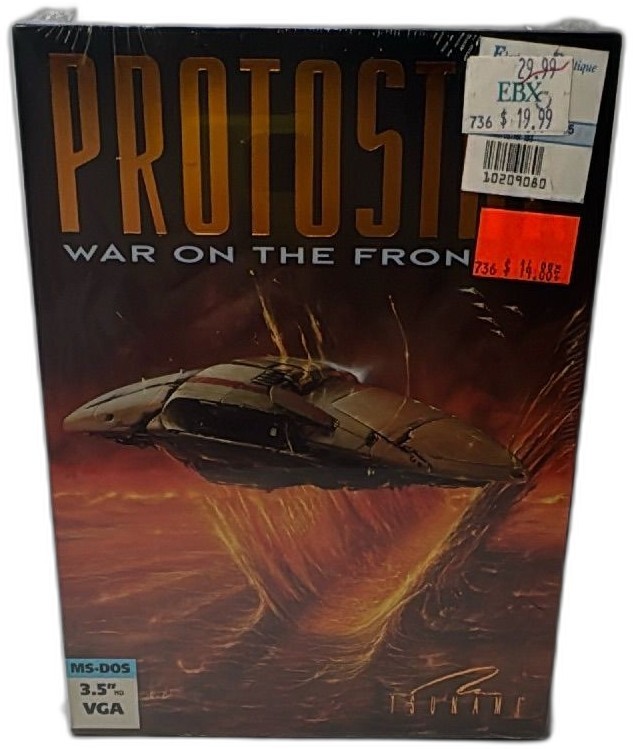 Protostar War On The Frontier MS-DOS PC Big Box 1993 Tsunami Media Sealed