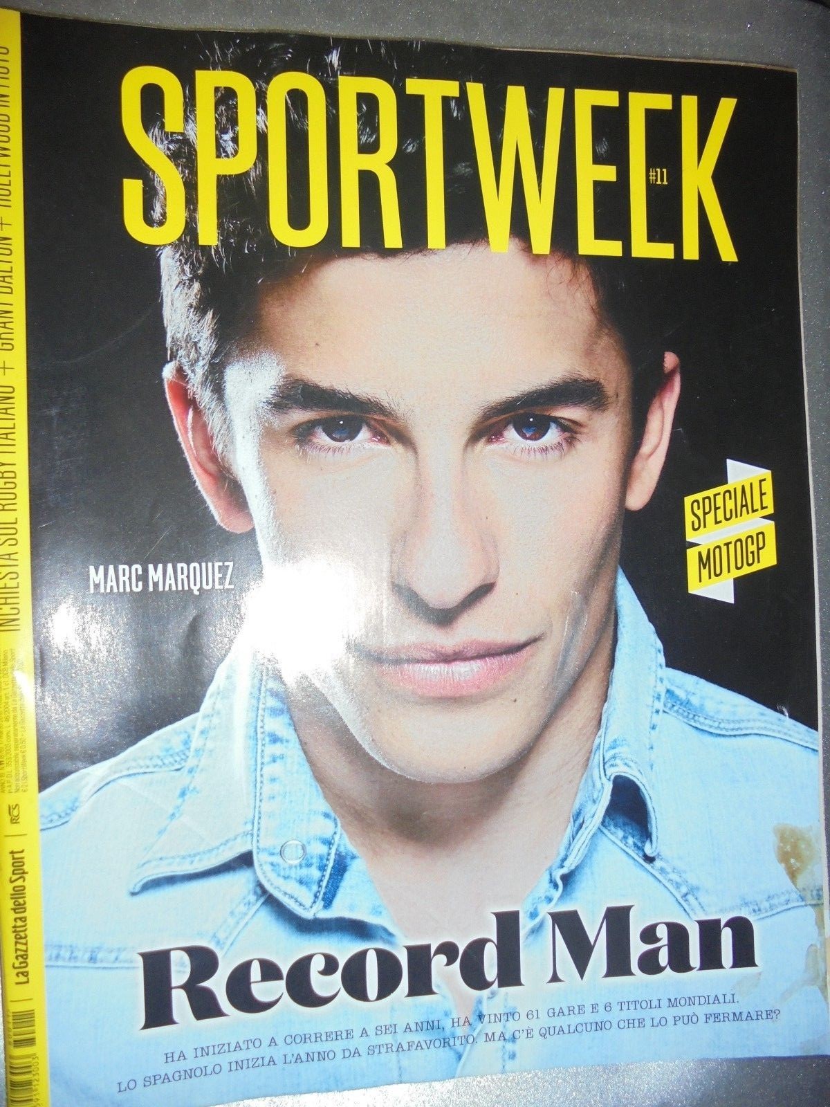 SPORT WEEK YEAR 19 N°11 (876) MARCH 2018 SPECIAL MOTORCYCLE GP MARC MARQUEZ