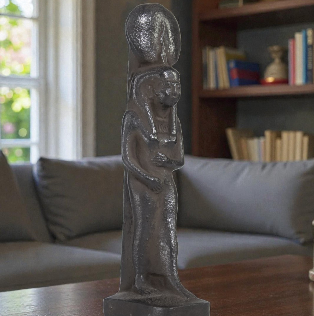 Egyptian Artifacts Rare Authentic Pharaonic Statue Egyptian Goddess Hathor BC