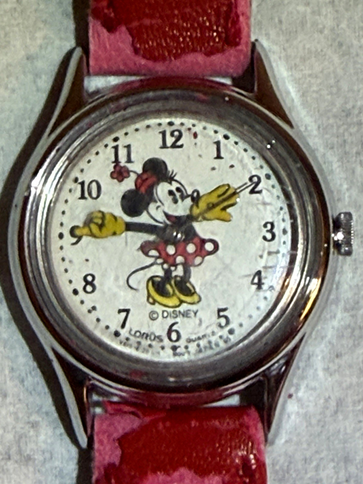 Vintage Disney Minnie Mouse Watch  V515-6080 A1