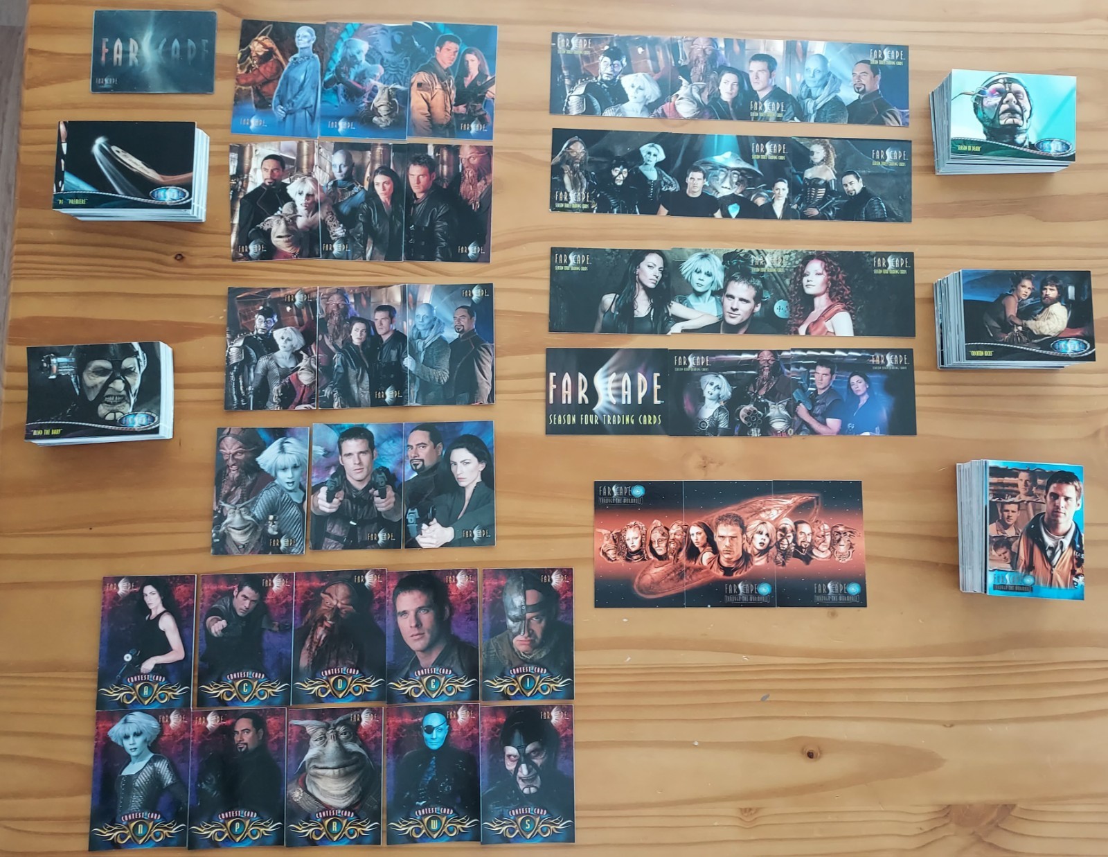 FARSCAPE Seasons 1 through 4 and Through The Wormhole Complete Sets Plus Extras