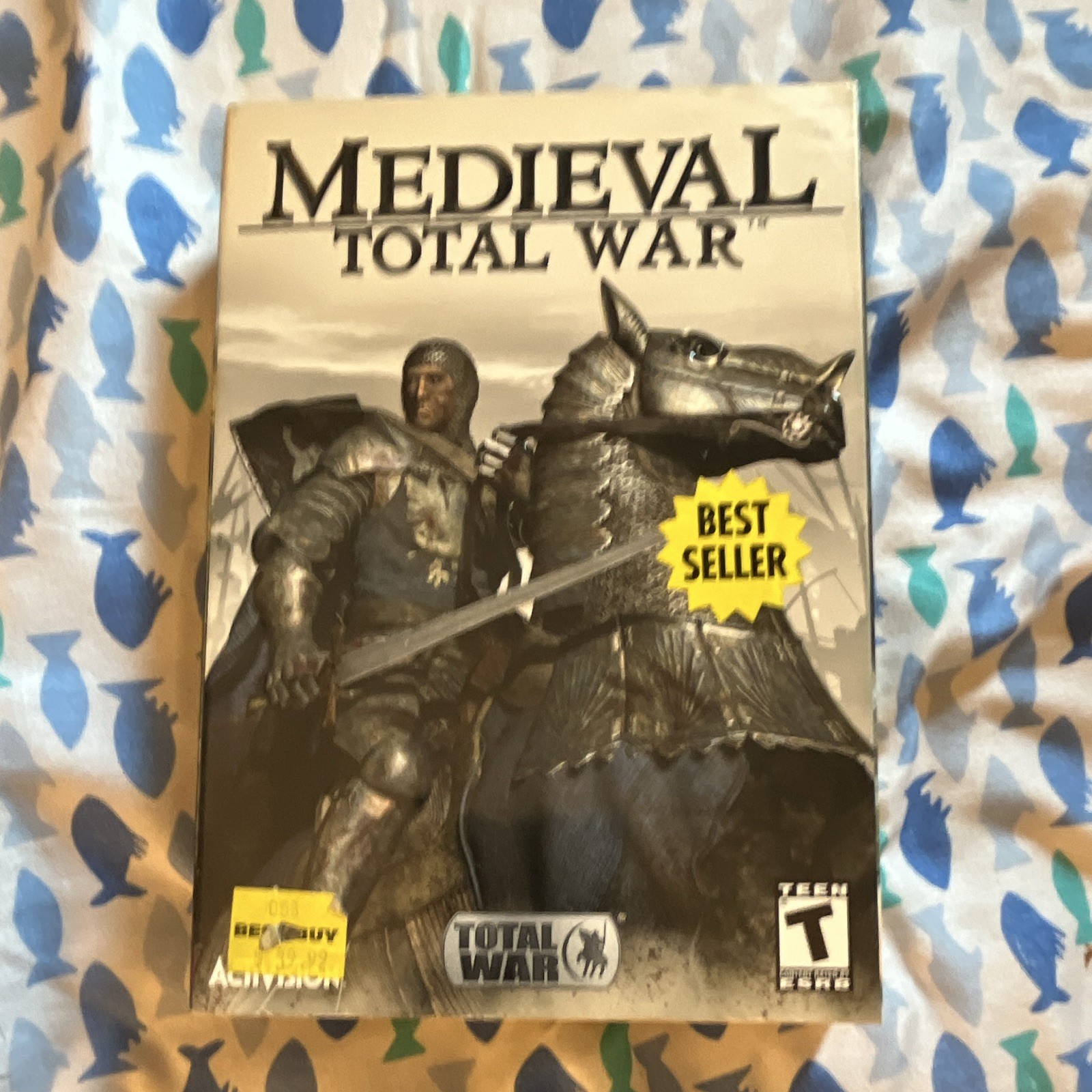 Activision Medieval: Total War PC Box Set w/ Disc Manual Inserts Best Seller (T)