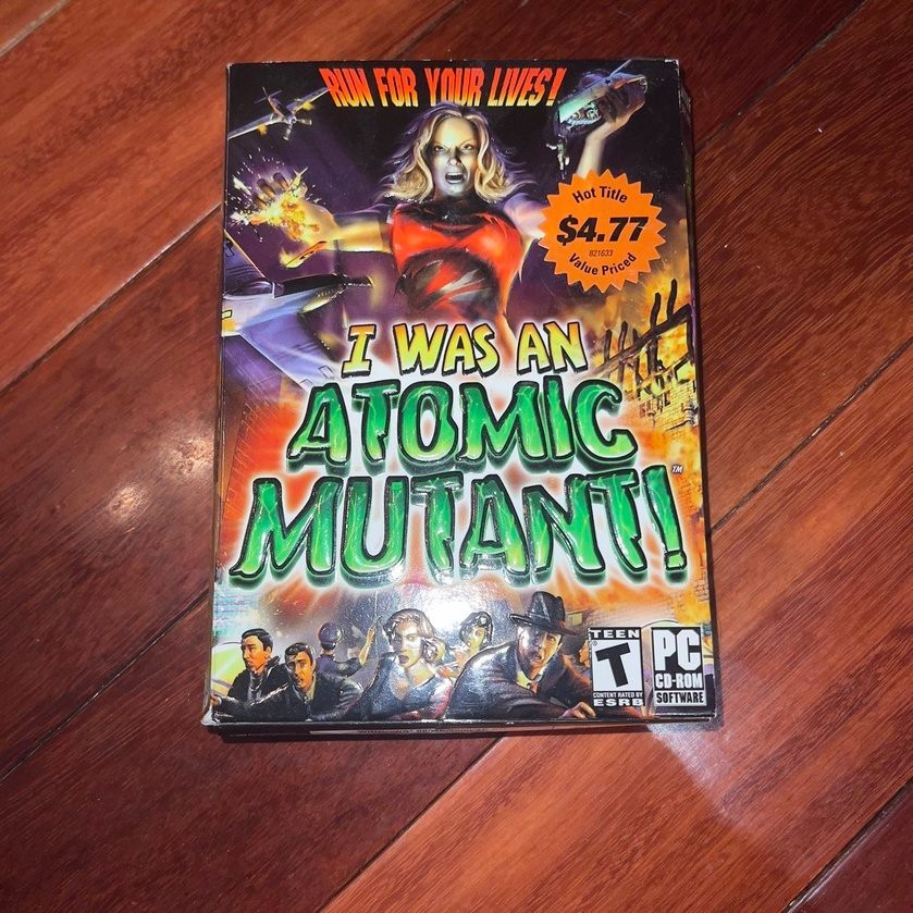 I Was an Atomic Mutant (PC, 2003) Small Box Sealed Complete