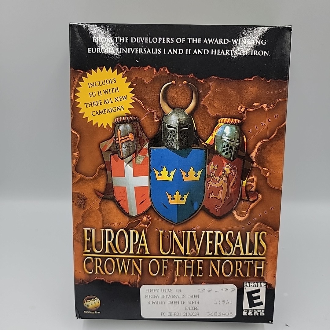 Europa Universalis Crown of the North PC NEW Sealed