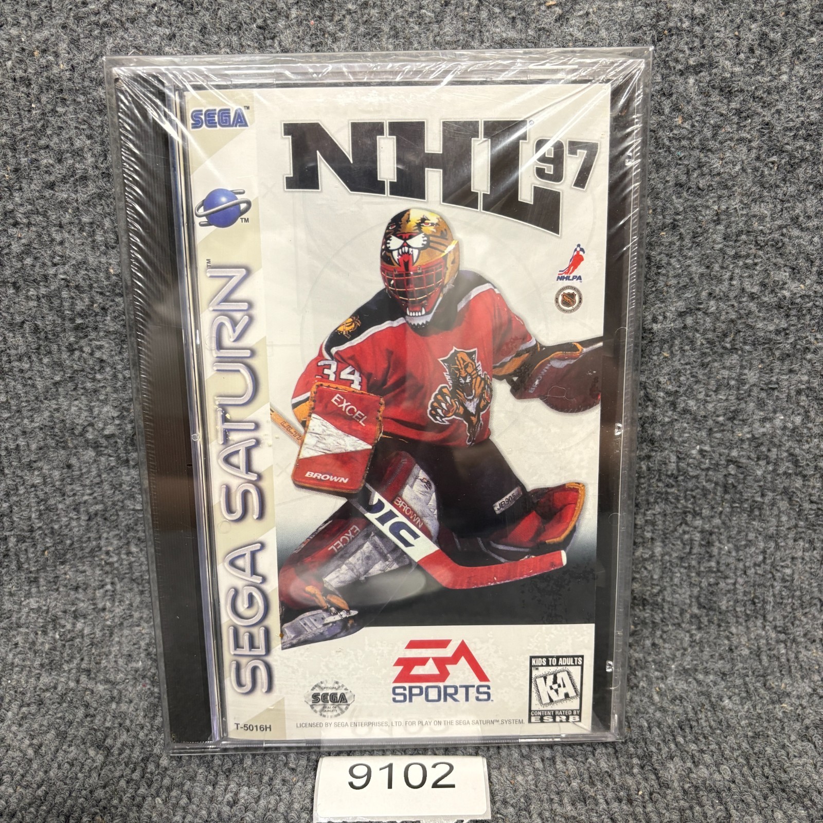 NHL 97 Sega Saturn Complete w/ Manual CIB NEW Sealed