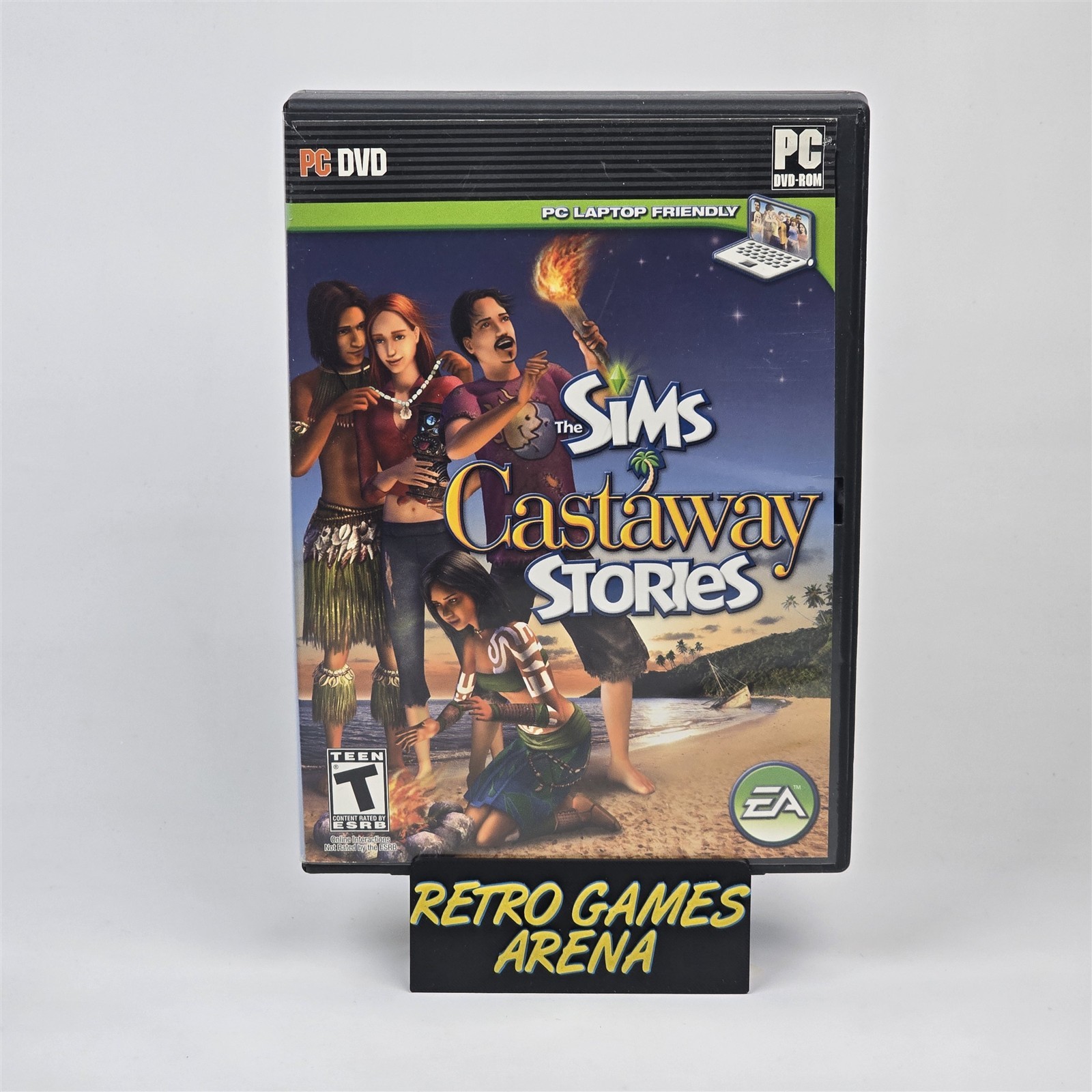 Sims: Castaway Stories (PC DVD-ROM) CIB COMPLETE