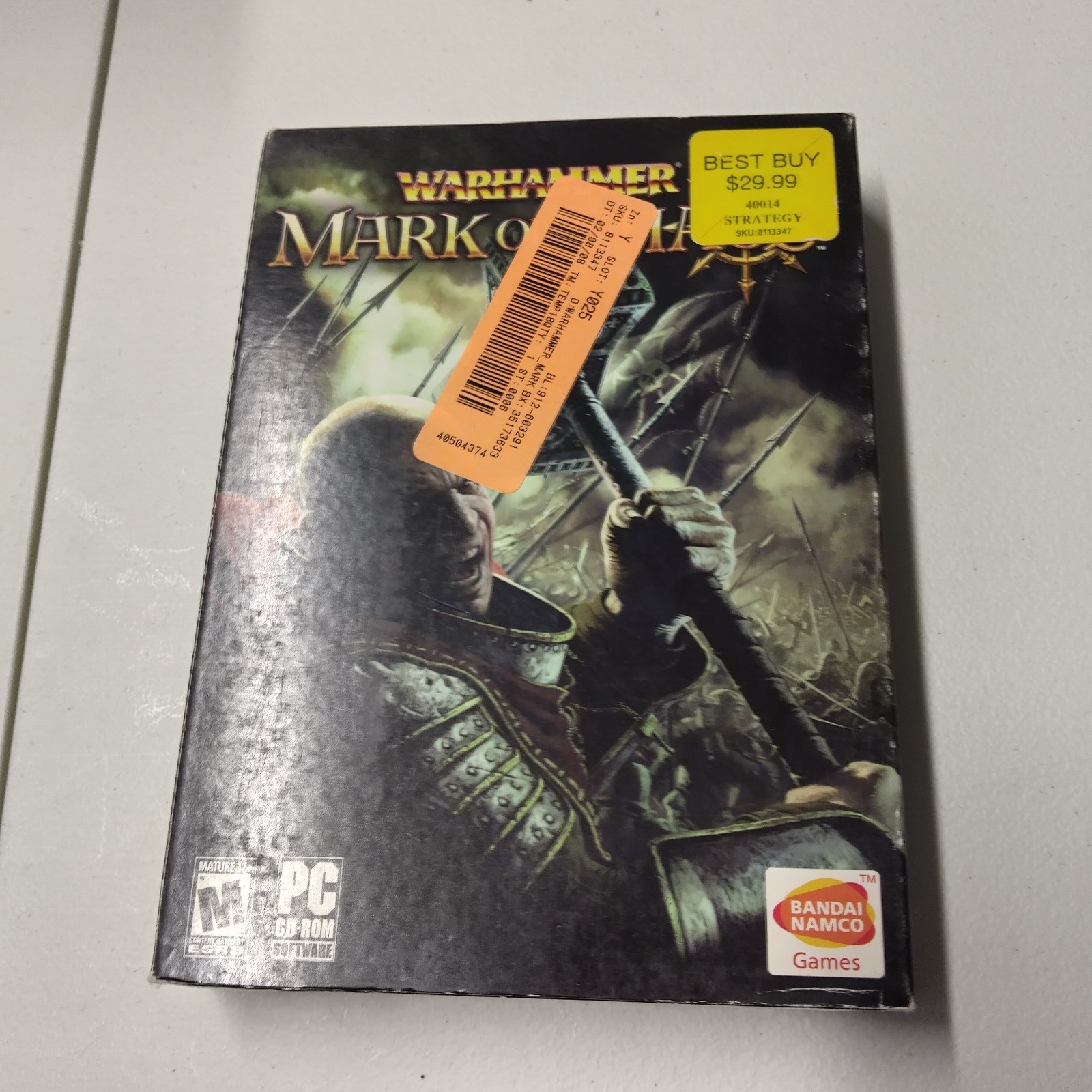 Warhammer Mark of Chaos PC Game Brand New