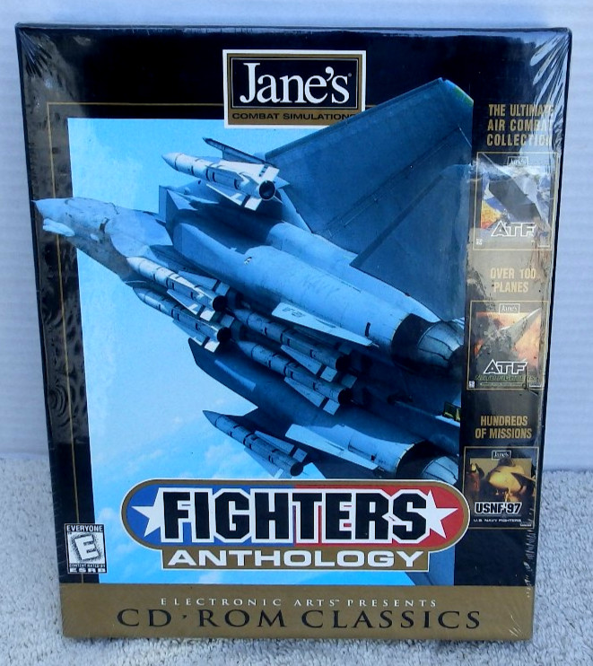 Fighters Anthology Jane's Combat Simulation 1997 - 1999 NEW SEALED