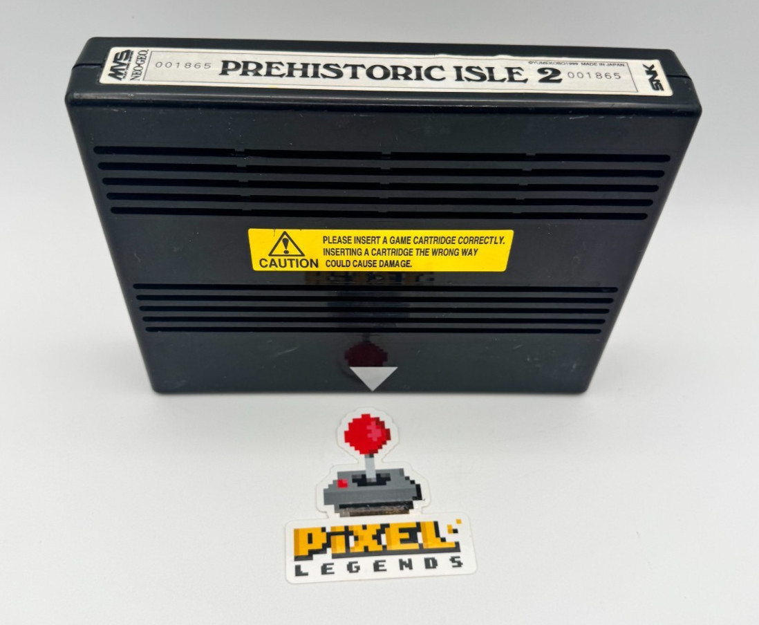 Us Seller- Prehistoric Isle 2 - Neo Geo MVS Arcade - Tested, 100% Authentic