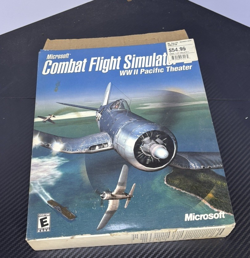 Microsoft Combat Flight Simulator WWII Europe Series Windows Big Box