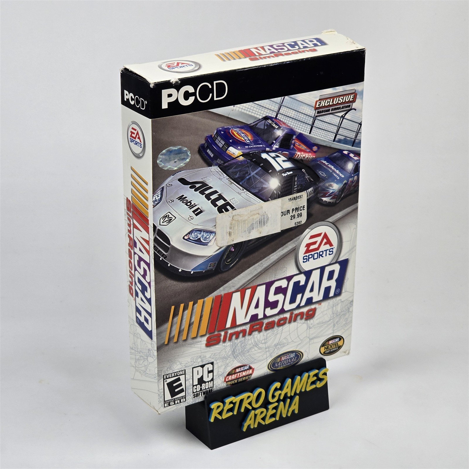 NASCAR: SimRacing (PC CD-ROM) Small Box CIB COMPLETE