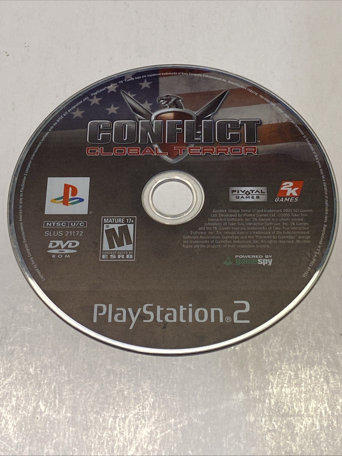 Conflict: Global Terror (PS2) Disc Only - 