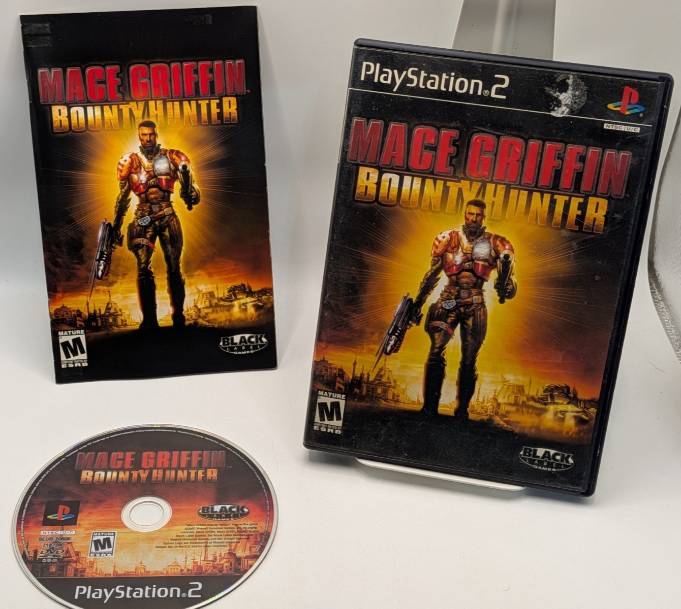 Mace Griffin Bounty Hunter (Sony PlayStation 2) CIB Complete