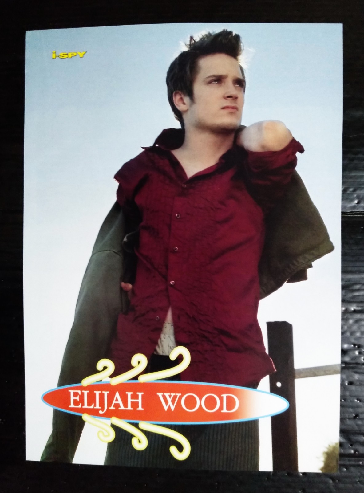 Elijah Wood Tom Cruise Vintage Thailand ONLY 1 COLOR PAGE MEGA RARE
