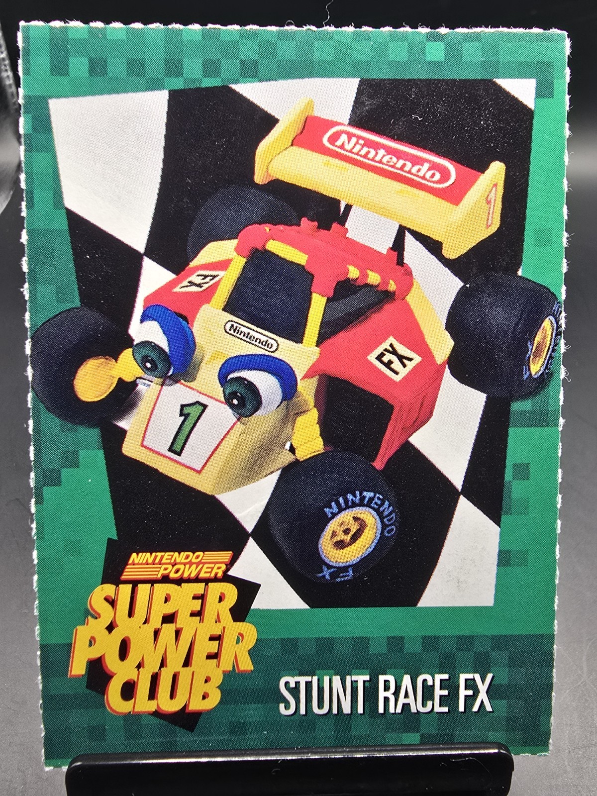 1992-95 Nintendo Super Power Club Stunt Race FX #126
