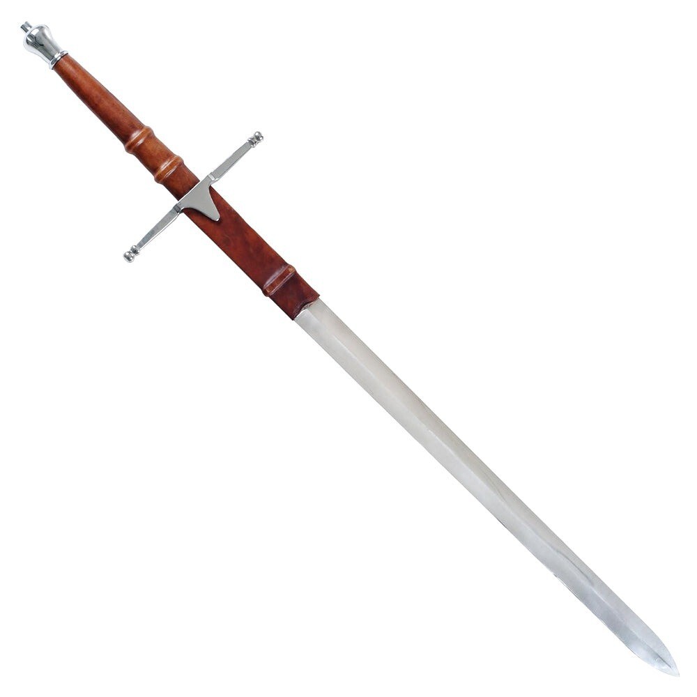 BRAVEHEART Scottish Hero William Wallace Claymore Stainless Steel Sword W/sheath