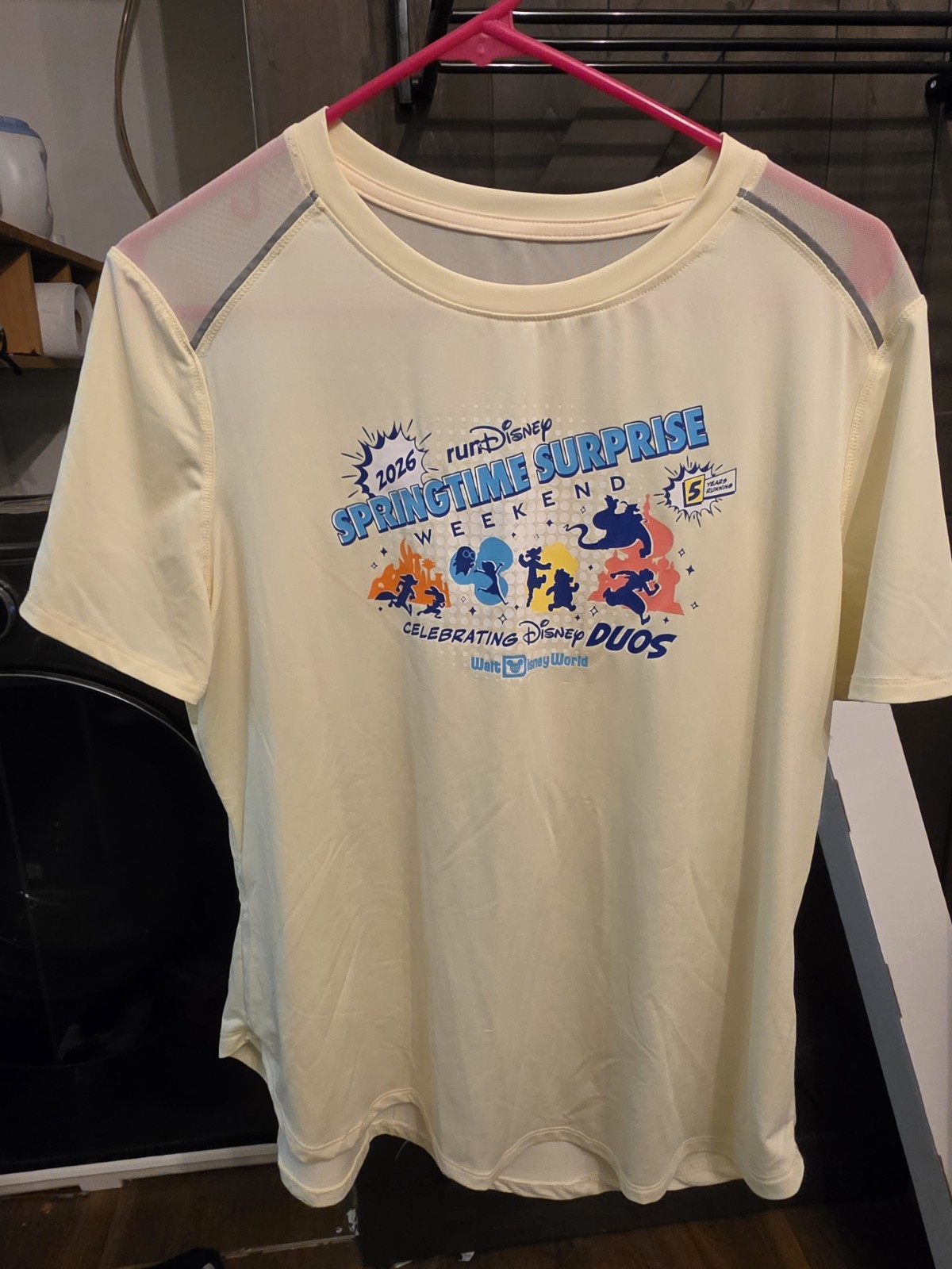Rundisney 2026 SPRINGTIME Surprise Size Large T Shirt