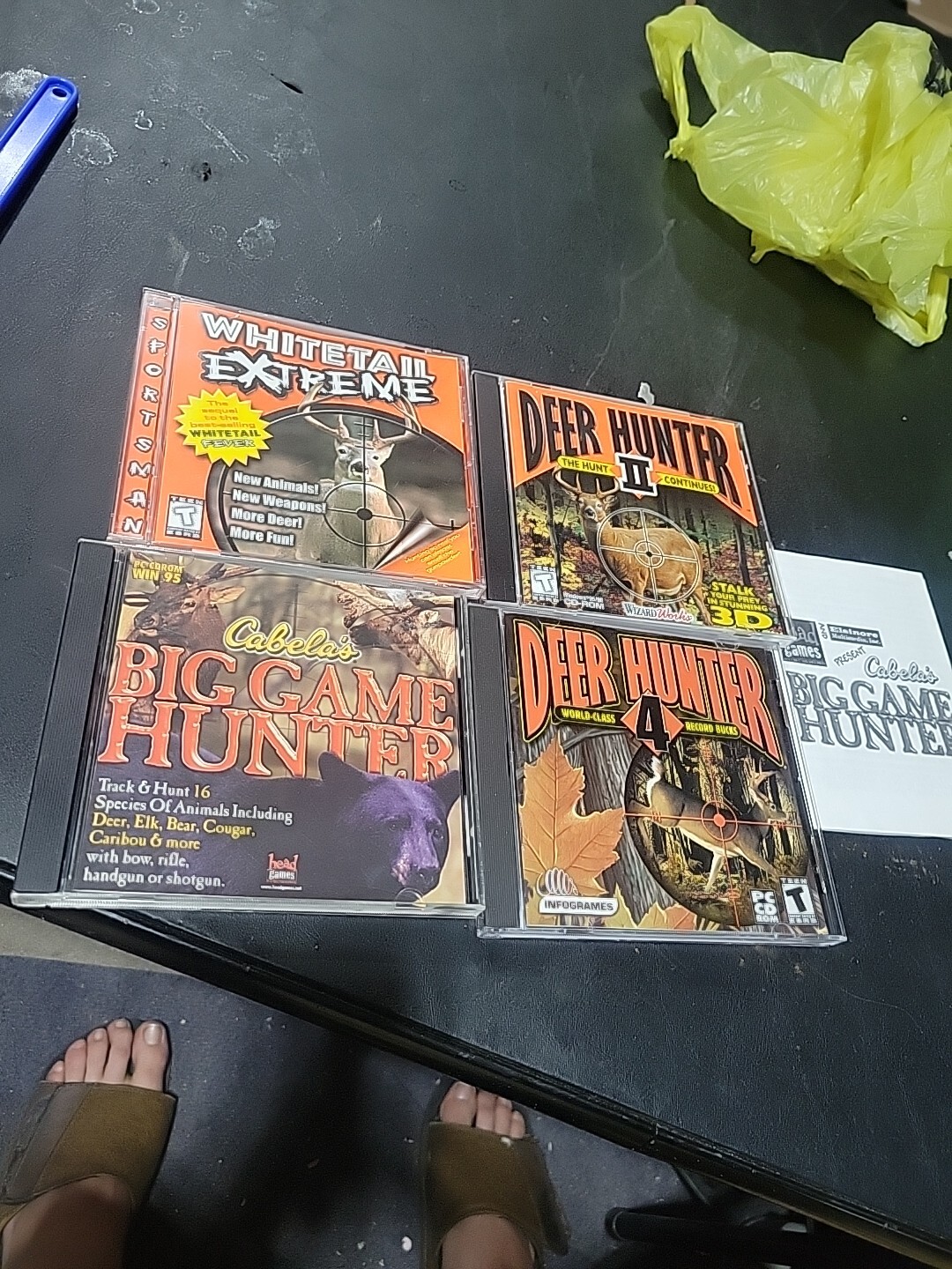 Lot Of 4 Deer Hunting Game Cabela's PC