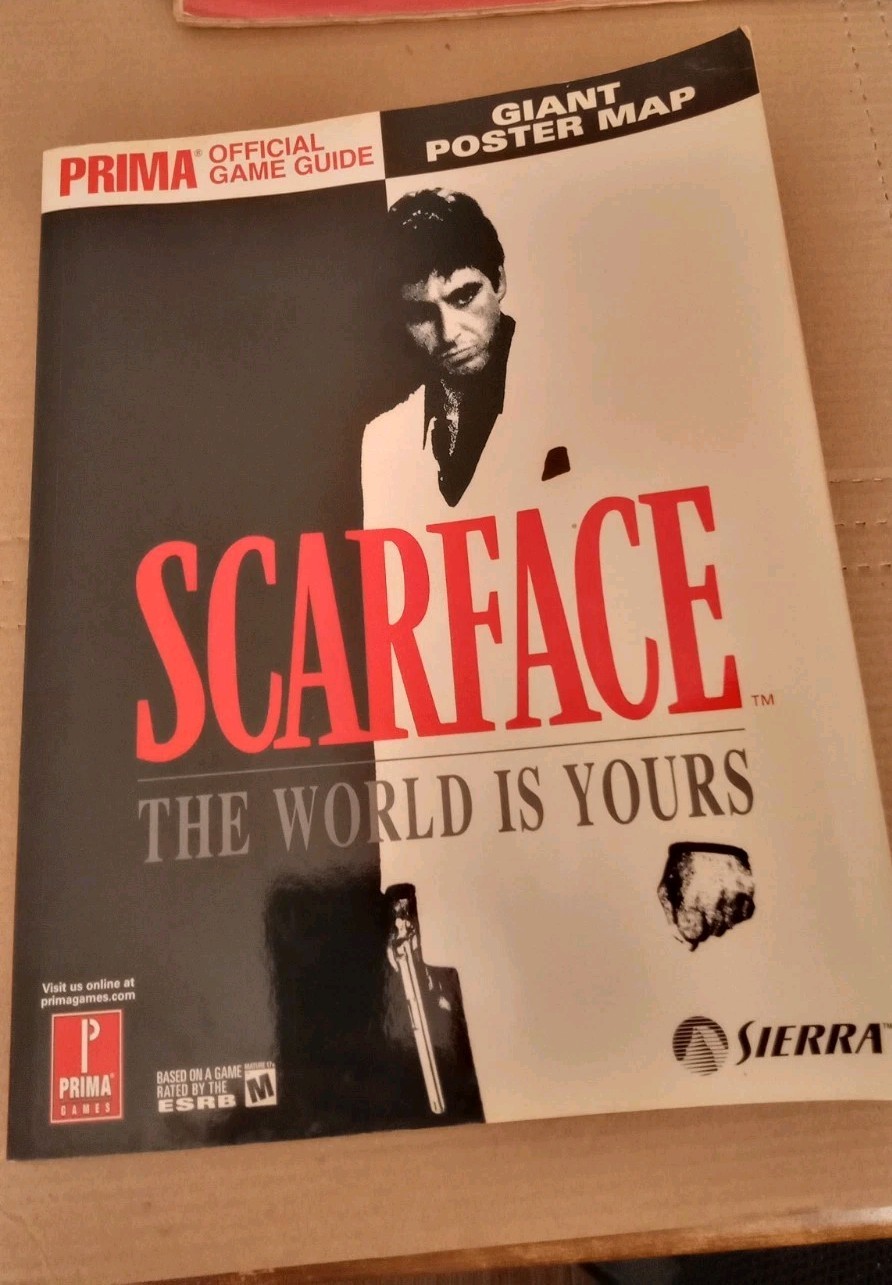 Scarface The World Is Yours Prima Official Game Guide  With Poster
