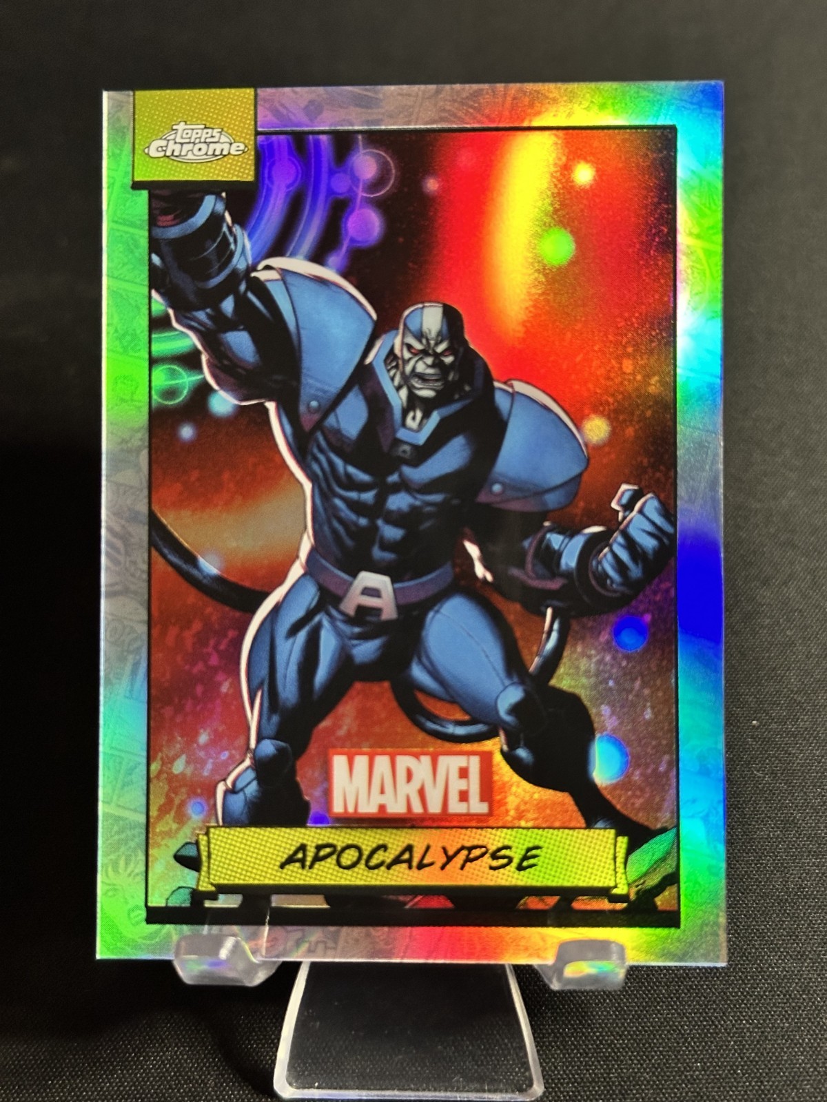 2024 TOPPS CHROME MARVEL REFRACTOR APOCALYPSE #102