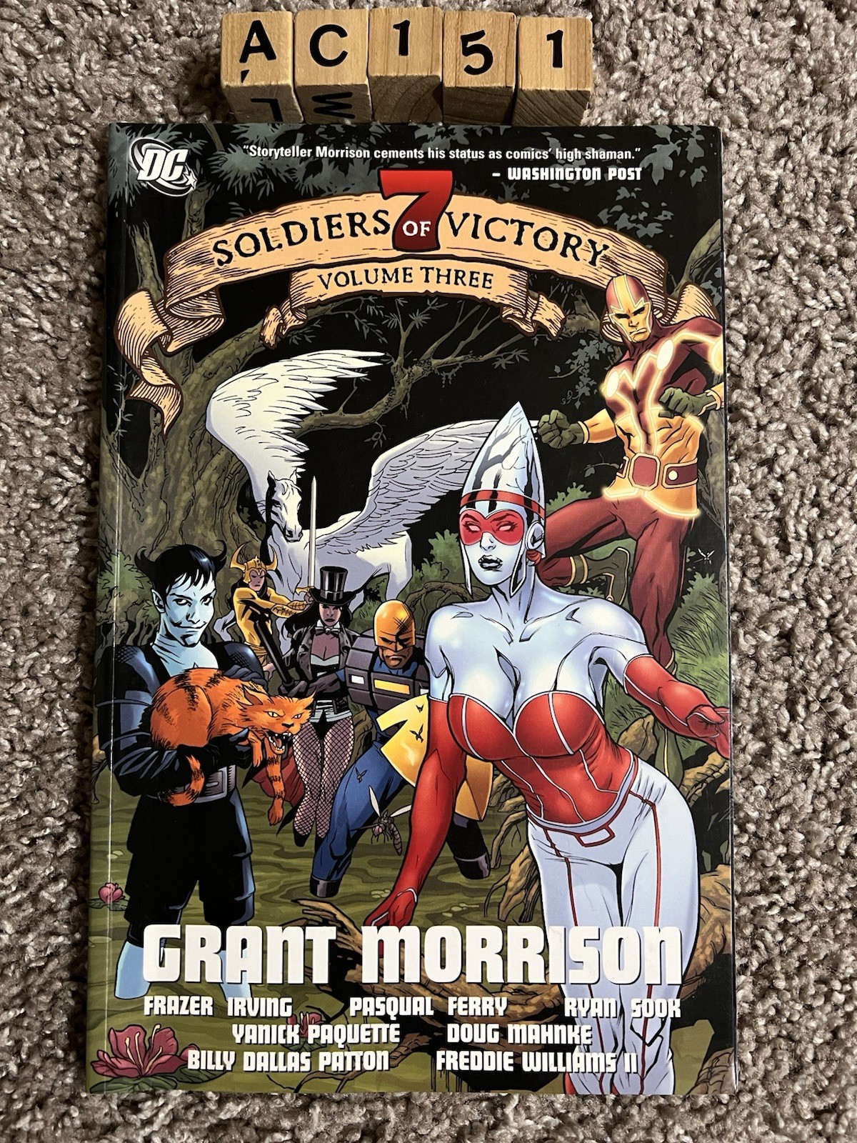 7 Seven Soldiers Of Victory Volume Three DC Comics 2006 Morrison Creased