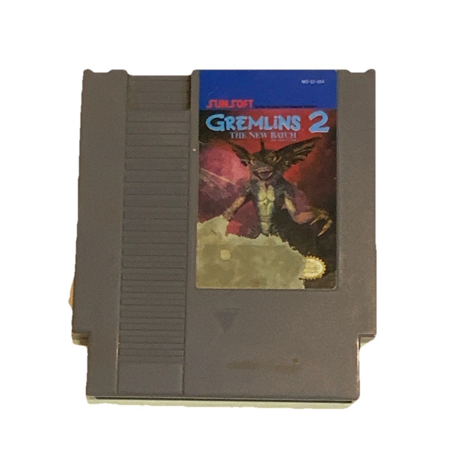 Sunsoft Gremlins 2: The New Batch for Nintendo NES Game Cartridge