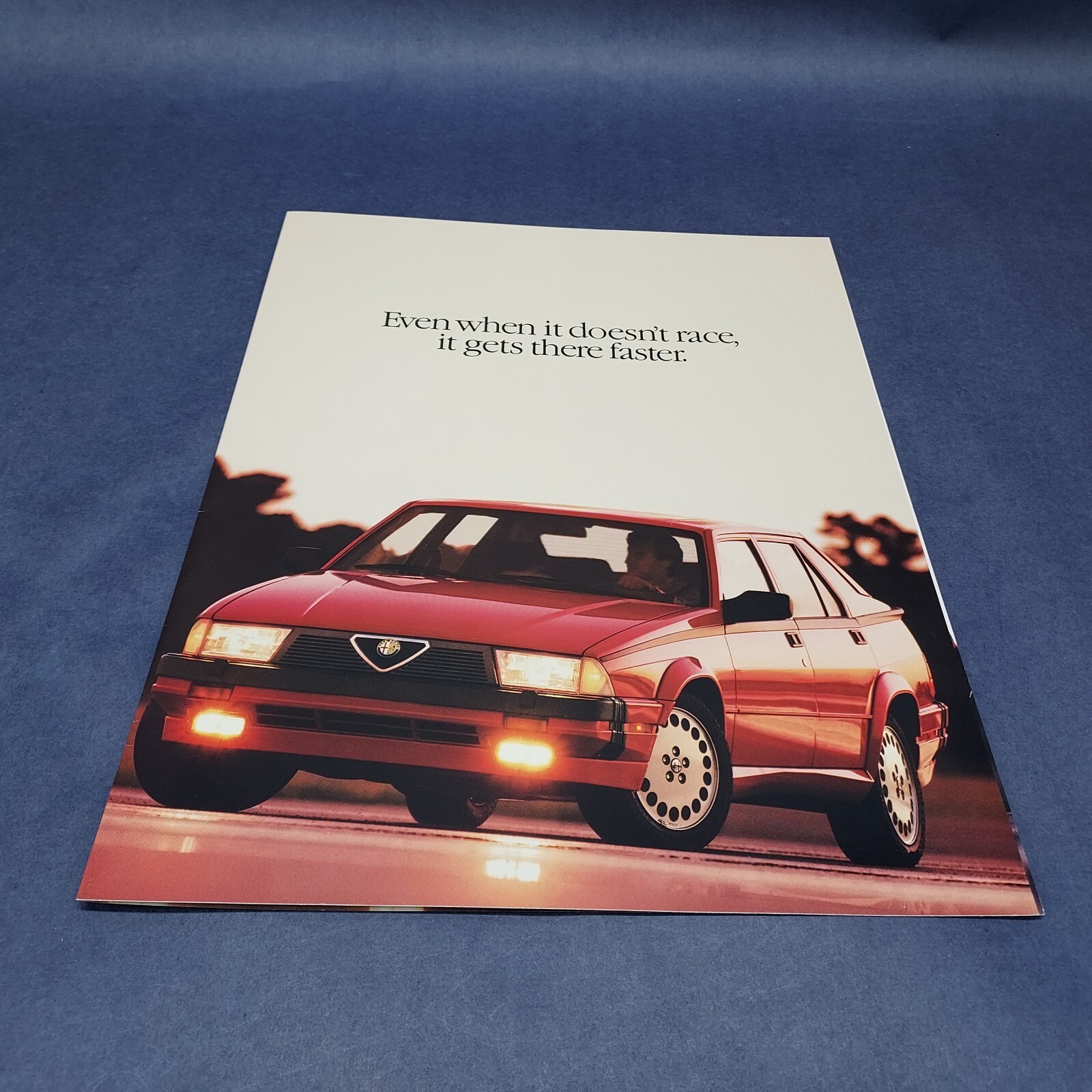 Vintage 1988 Alfa Romeo Dealer Auto Brochure