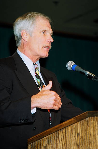 Ted Turner during 1994 ShoWest in Las Vegas Nevada United States Old Photo 2