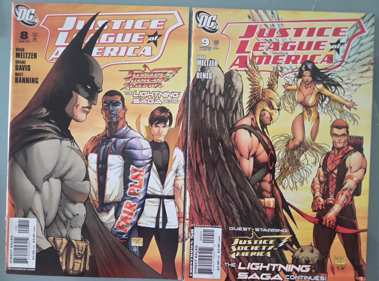 JUSTICE LEAGUE OF AMERICA SET OF 49 ISSUES (2006) DC NEAR FULL RANGING #0,1-60