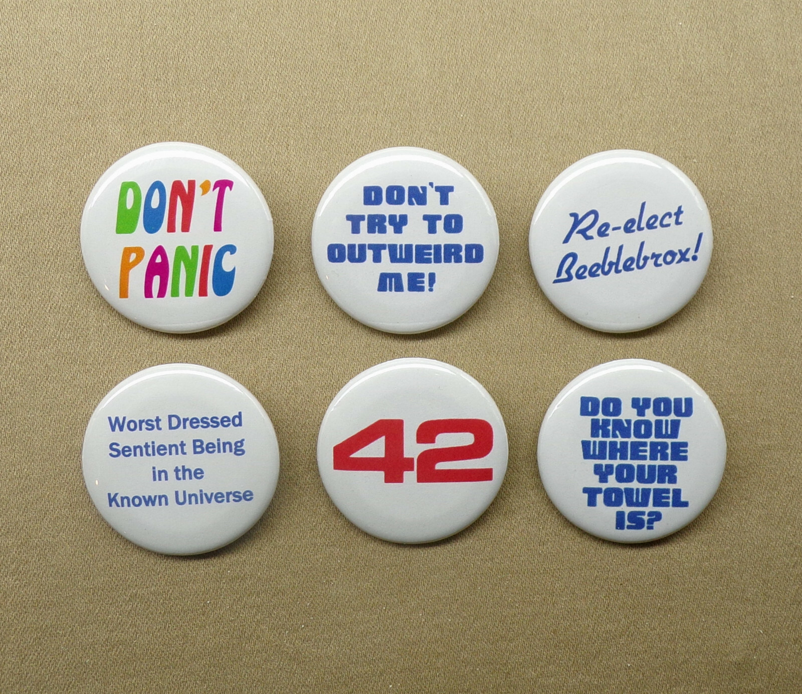 Hitchhiker\'s Guide Galaxy Buttons 1.25\