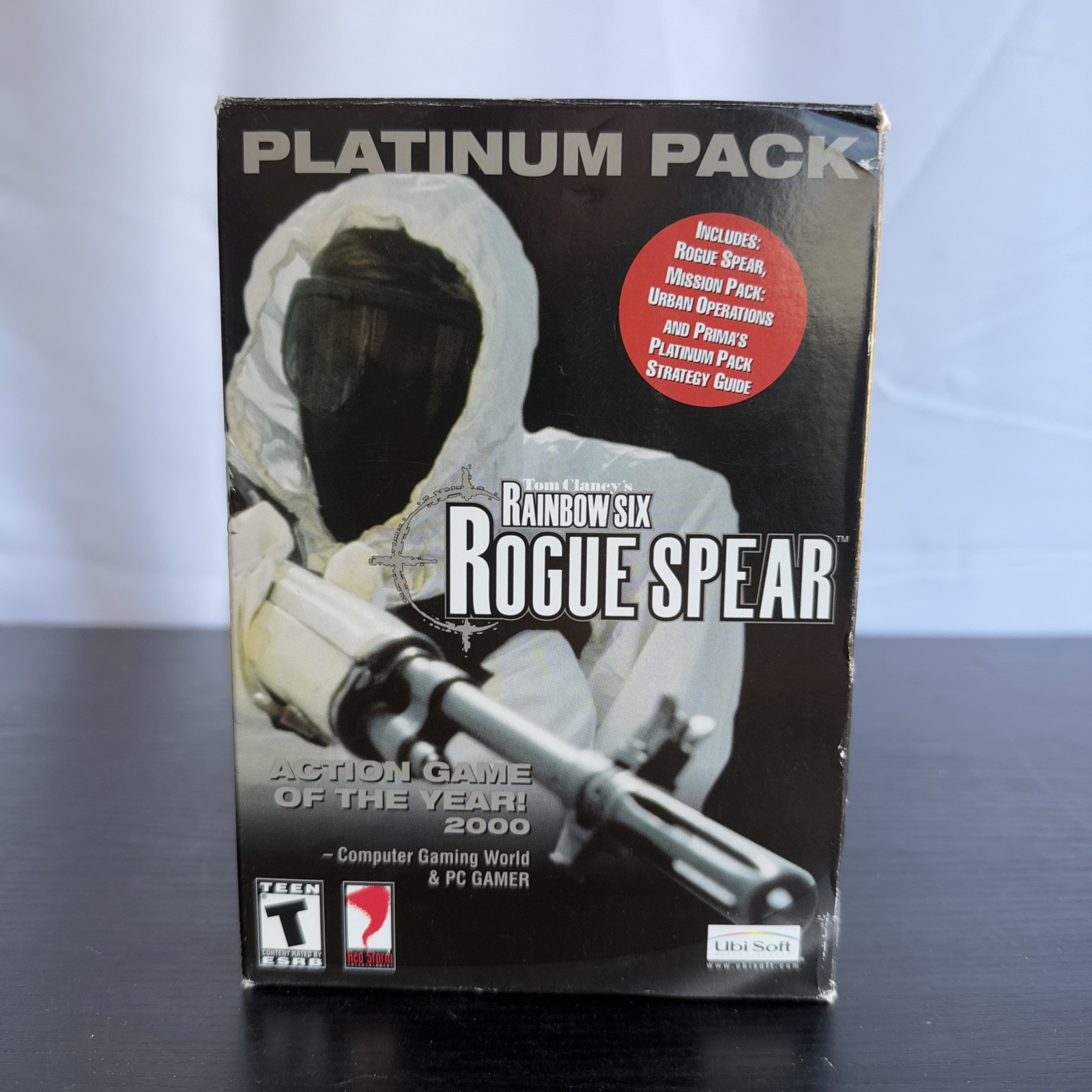 Rainbow Six Rogue Spear Platinum Pack PC CD ROM Tom Clancy NIB CIB
