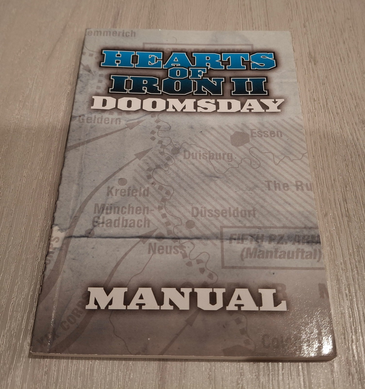 Hearts Of Iron II (2) Doomsday (PC MANUAL ONLY) PARADOX ATARI