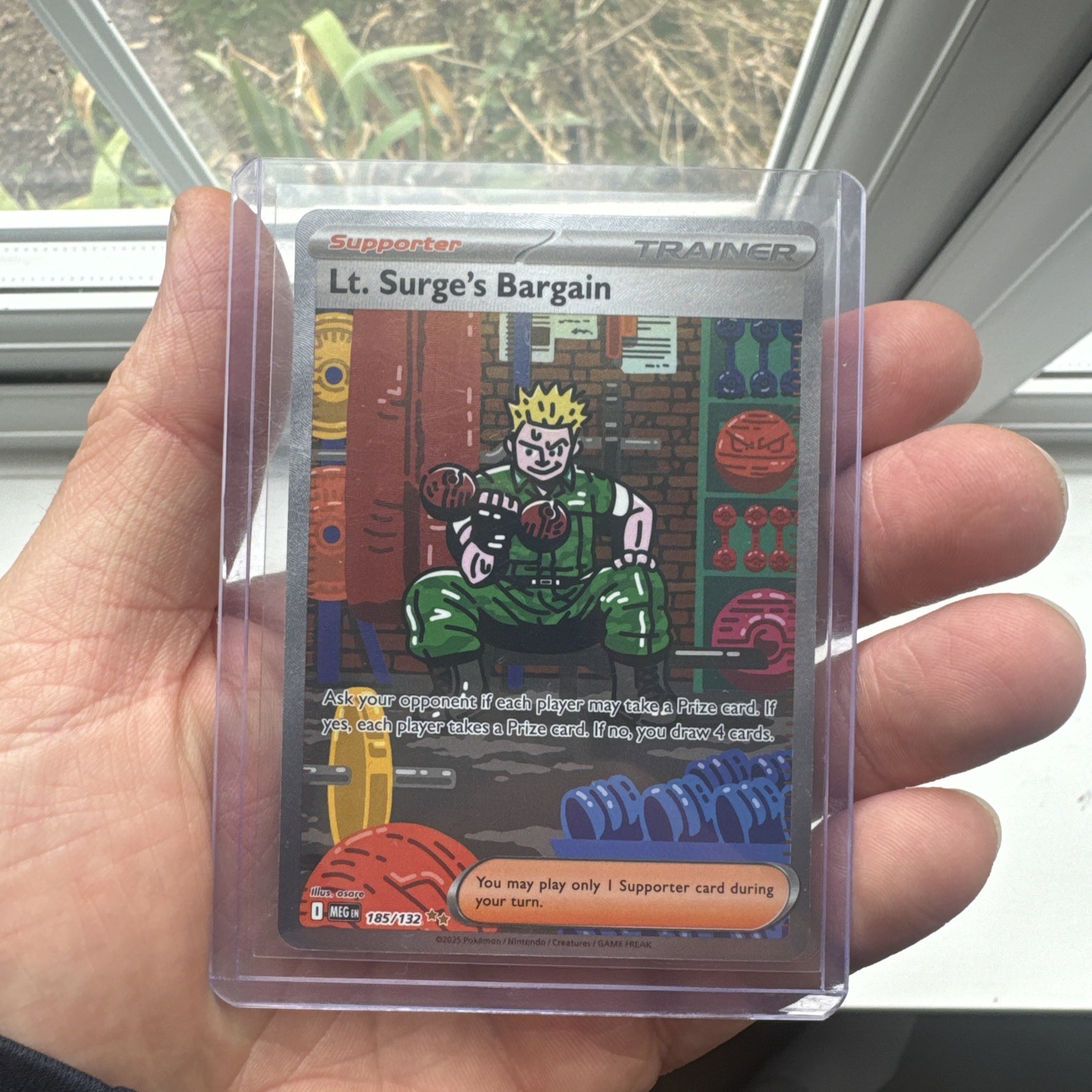 Lt. Surge's Bargain - 185/132 - Mega Evolution - NM
