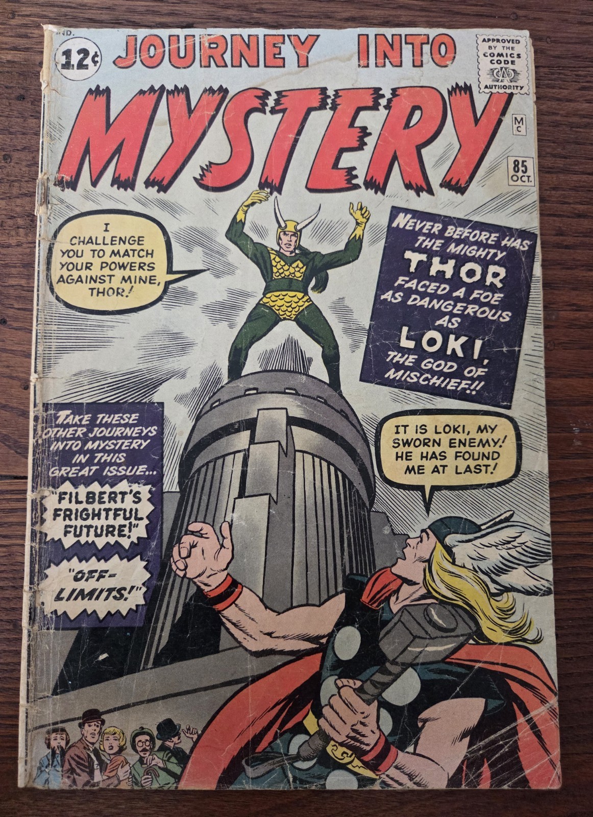 Journey into Mystery #85 (Marvel Comics October 1962)