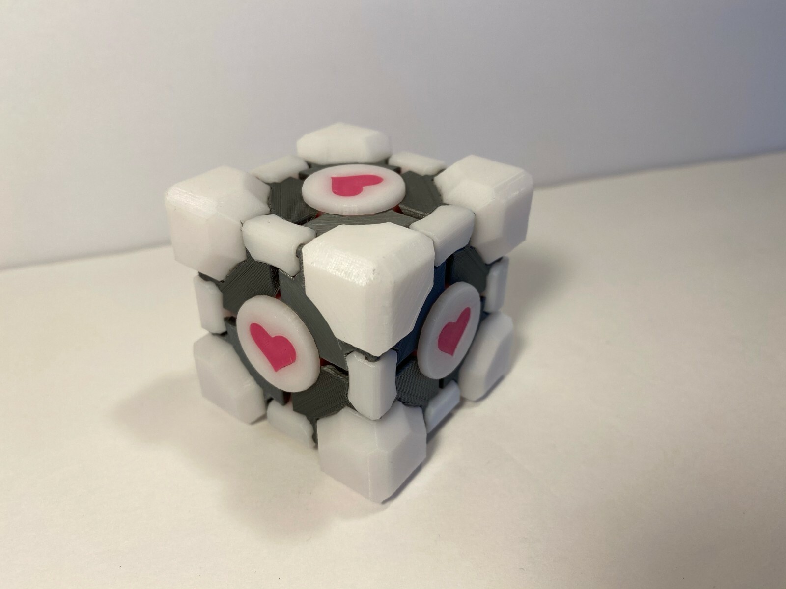Companion Cube - Full Color - Cosplay - Roleplaying - Portal - Portal 2 - Prop