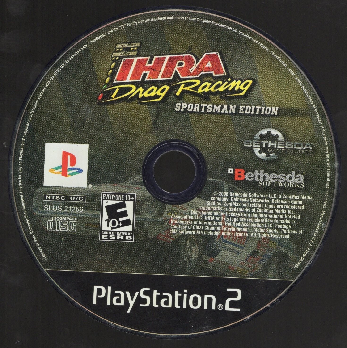 IHRA Drag Racing Sportsman Edition PlayStation 2 Video Game Racing