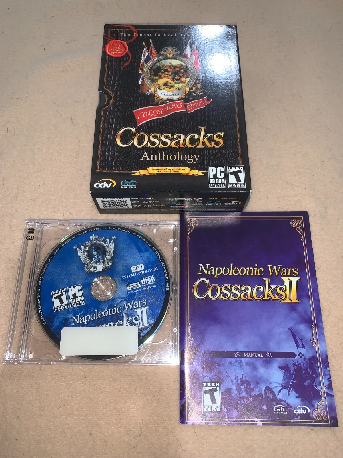 Cossacks Anthology - European Wars / The Art of War / Back to War + Cossacks II