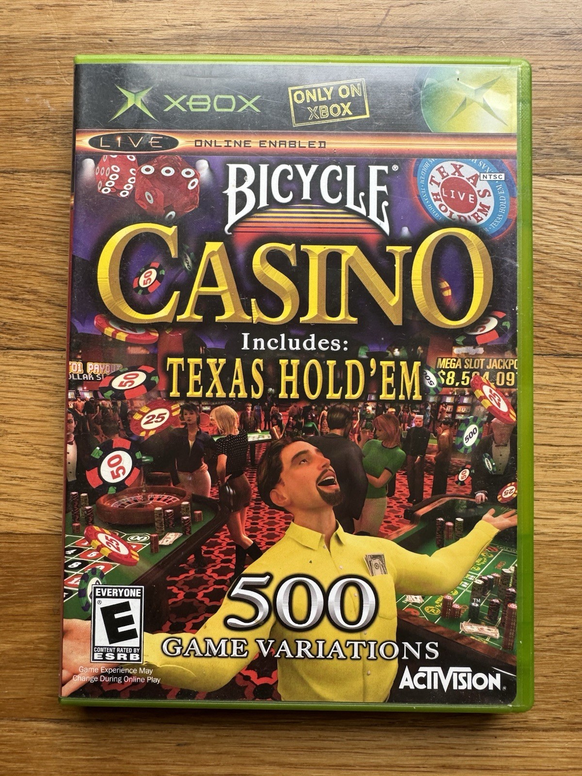 Bicycle Casino (Microsoft Xbox, 2004) CIB. Tested