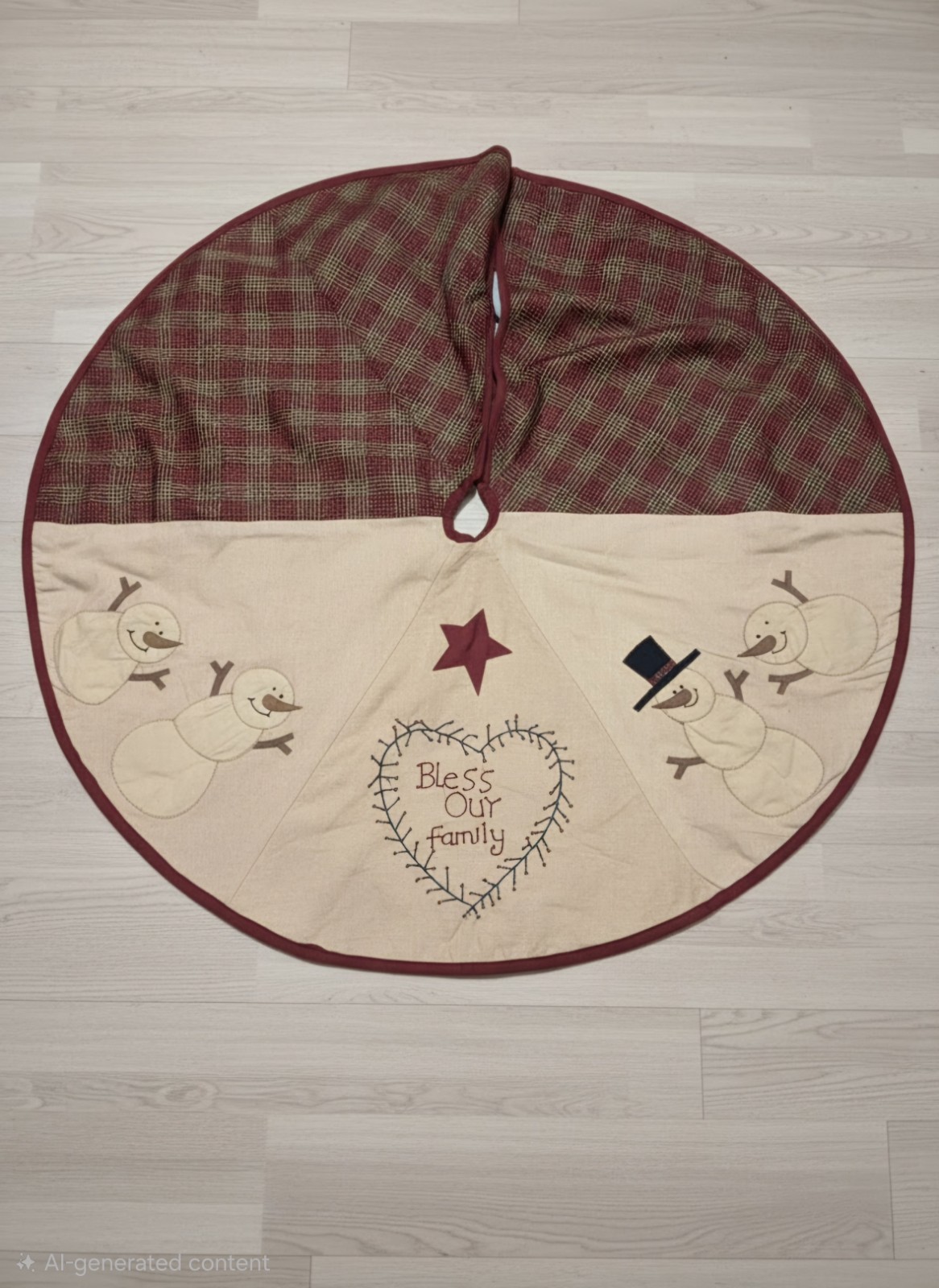 Primitive Fabric Christmas Tree 44\