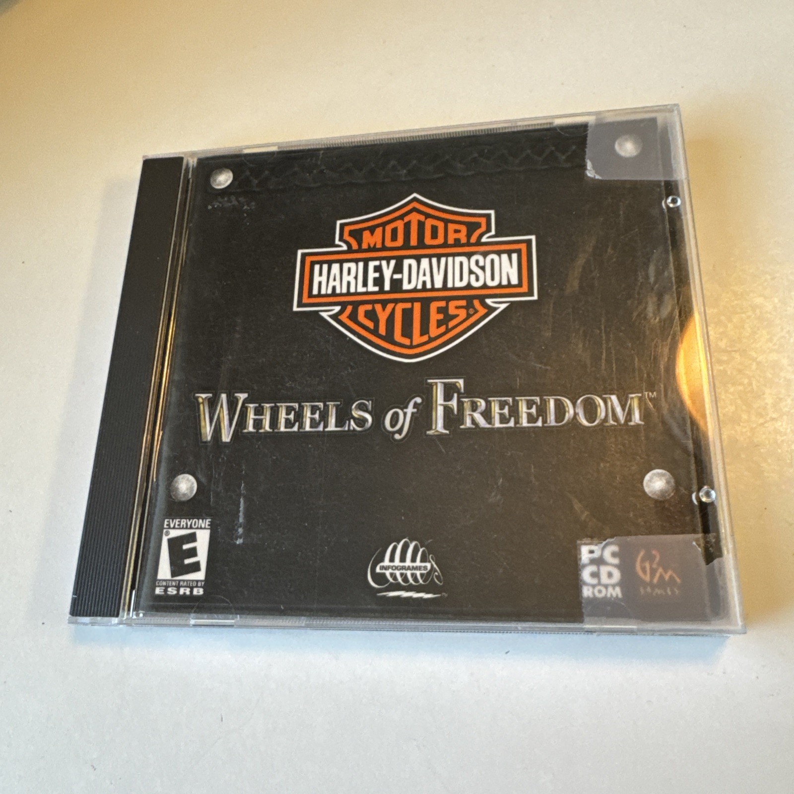 Harley-Davidson Motorcycles Wheels of Freedom (2000, PC Computer CD-ROM Game)