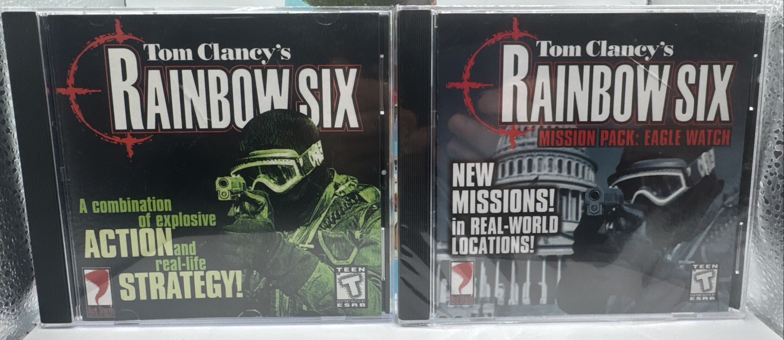 Rainbow Six & Mission Pack : Eagle Watch Windows PC. Mission Pack Is Sealed