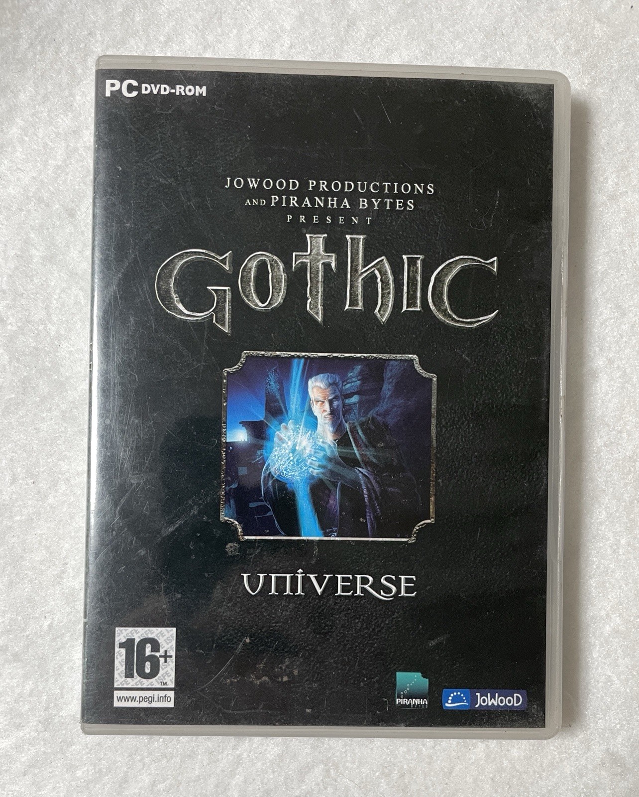 GOTHIC UNIVERSE 1 + 2 GOLD + 3 Pc DVD Rom Tested