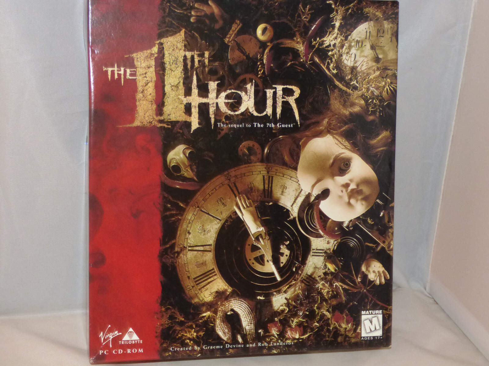 The 11th Hour [1995] - PC CD-ROM Game - Vintage - New & Complete